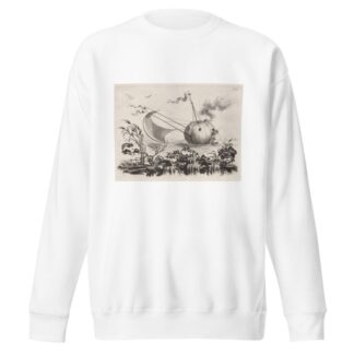 A Pumpkin Used as a Fishing Boat by Filippo Morghen Sweatshirt