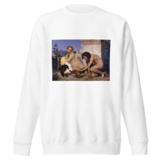 Young Greeks Attending a Cock Fight by Jean-Léon Gérôme Sweatshirt