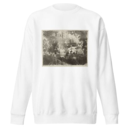 Munitions River by Joseph Pennell Sweatshirt