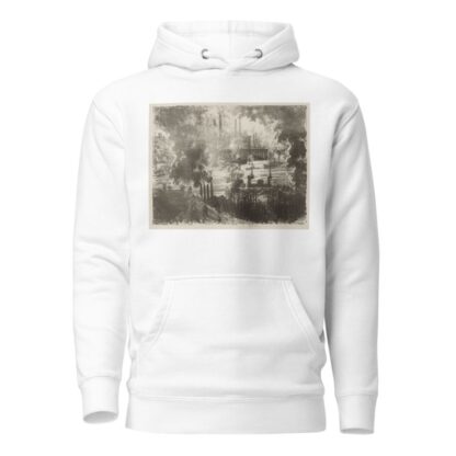 Munitions River by Joseph Pennell Hoodie