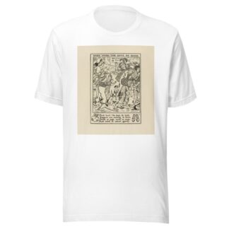 Hark! Hark! The dogs go bark by Winifred Smith T-Shirt