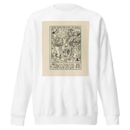 Hark! Hark! The dogs go bark by Winifred Smith Sweatshirt