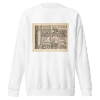 Die Ehrenpforte des Kaisers Maximilian I Pl.05 by Eduard Chmelarz Sweatshirt