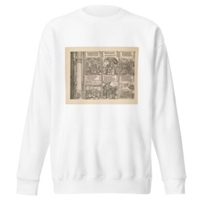 Die Ehrenpforte des Kaisers Maximilian I Pl.05 by Eduard Chmelarz Sweatshirt