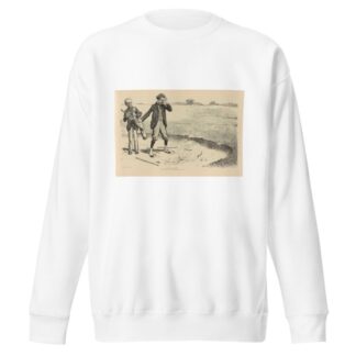 A day at golf by Charles Dana Gibson Sweatshirt