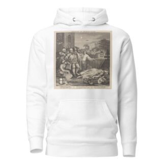 The Four Stages of Cruelty; Cruelty in Perfection by William Hogarth Hoodie