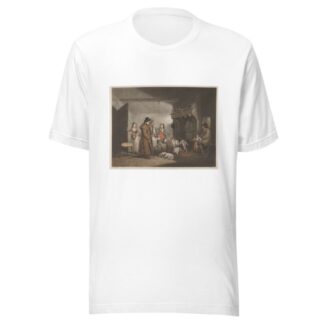 Inside of a Country Alehouse by George Morland T-Shirt