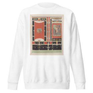 The most beautiful walls in Pompeii Pl.13 by Victor Steeger Sweatshirt