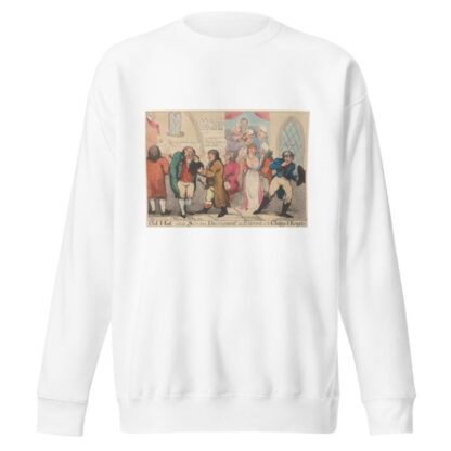 Old Hat or a Serious Divertisment as Performed at the Chappel Royal by John Cawse Sweatshirt