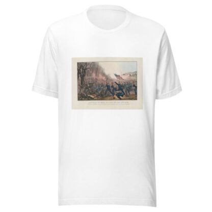 Battle of Mill Spring, Ky. Jan 19th 1862 by Currier & Ives. T-Shirt