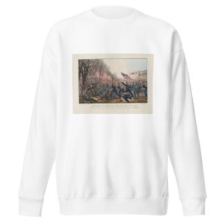 Battle of Mill Spring, Ky. Jan 19th 1862 by Currier & Ives. Sweatshirt