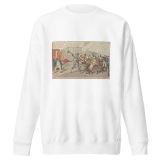 St. Vetus’s Dance of the Panegyrist and the Patron of a Wellesley Push for Power by Charles Williams Sweatshirt