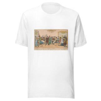 Masquerade, Tom & Bob keeping it up in real character by Henry Thomas Alken T-Shirt