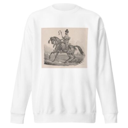 Cossack Cavalier by Carle Vernet Sweatshirt