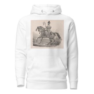Cossack Cavalier by Carle Vernet Hoodie