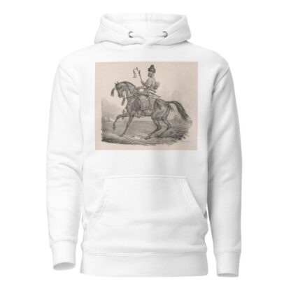 Cossack Cavalier by Carle Vernet Hoodie