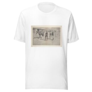 Buying Polo Ponies in the West by Frederic Remington T-Shirt