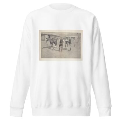 Buying Polo Ponies in the West by Frederic Remington Sweatshirt