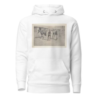 Buying Polo Ponies in the West by Frederic Remington Hoodie