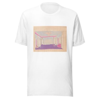 Design for the Lentheric Salon, Fifth Ave. & 58th St., Savoy-Plaza Hotel, New York, NY.] [Perspective sketch by Winold Reiss T-Shirt