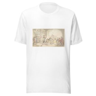 Pleasure of a Poste aux Anes, from Sentimental Travels by Thomas Rowlandson T-Shirt