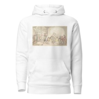 Pleasure of a Poste aux Anes, from Sentimental Travels by Thomas Rowlandson Hoodie