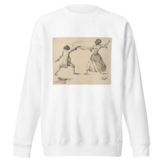 The Duchess of Queensbury and Soubise by William Austin Sweatshirt