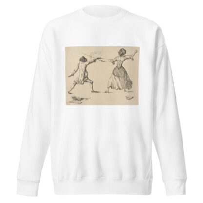 The Duchess of Queensbury and Soubise by William Austin Sweatshirt