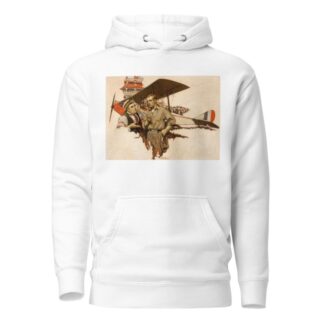 The Air Show Hero by Thornton D. Skidmore Hoodie