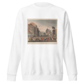 Pillory, Charing Cross by Thomas Rowlandson Sweatshirt