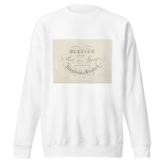 The eight beatitudes Pl.03 by William Alexander Sweatshirt