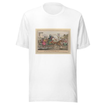 An outside jaunting car by William Heath T-Shirt