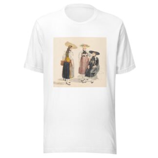 Groupe de trois paysannes du Canton de Zoug by Gabriel Lory the Younger T-Shirt