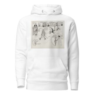 Are They Following George’s Footsteps by R.S. Walcott Hoodie