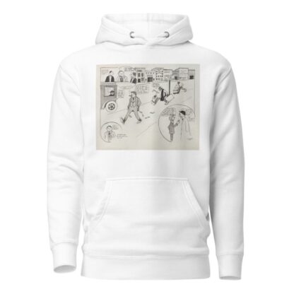 Are They Following George’s Footsteps by R.S. Walcott Hoodie