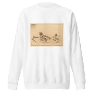 Faunsjagd by Albert Welti Sweatshirt