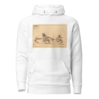 Faunsjagd by Albert Welti Hoodie