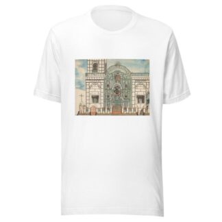 Facade of a Church, Lima by Francisco Fierro T-Shirt