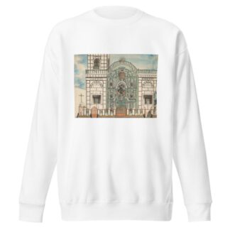 Facade of a Church, Lima by Francisco Fierro Sweatshirt