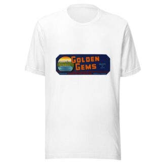 Golden Gems Citrus Label by Anonymous T-Shirt