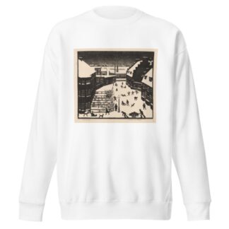 Besneeuwde stad by Johan van Hell Sweatshirt
