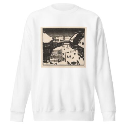 Besneeuwde stad by Johan van Hell Sweatshirt