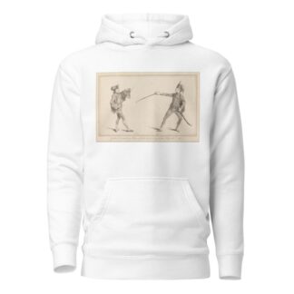 Garde de l’Espadonneur. Figure A. Garde Dêfensive du Pointeur. Figure B. by James Gwin Hoodie