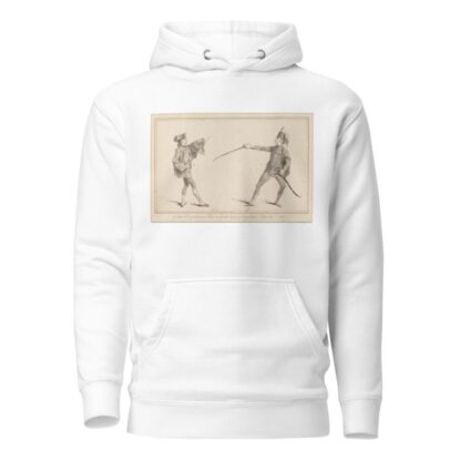 Garde de l’Espadonneur. Figure A. Garde Dêfensive du Pointeur. Figure B. by James Gwin Hoodie