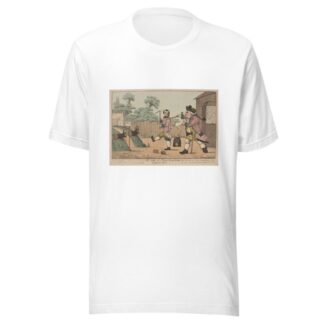Life and opinions of Tristram Shandy, gentleman; The siege of Namur by Captain Shandy and Corporal Trim by Henry William Bunbury T-Shirt