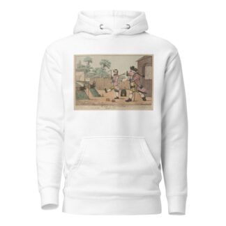Life and opinions of Tristram Shandy, gentleman; The siege of Namur by Captain Shandy and Corporal Trim by Henry William Bunbury Hoodie