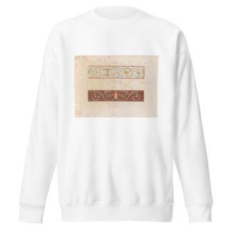 Ornamente aller klassischen Kunst-Epochen nach den Originalien in ihren eigenthümlichen Farben Pl.026 by Wilhelm Zahn Sweatshirt