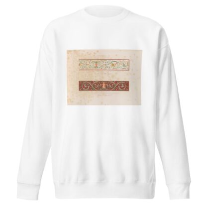 Ornamente aller klassischen Kunst-Epochen nach den Originalien in ihren eigenthümlichen Farben Pl.026 by Wilhelm Zahn Sweatshirt