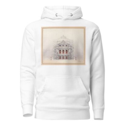 NATIONAL DE L’OPERA – COMIQUE FAÇADE PRINCIPALE by Fernand Dupuis Hoodie