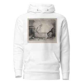 The Hot Bath by Honoré Daumier Hoodie